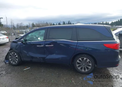 2022 Honda Odyssey Ex-L z USA, uszkodzony, nr VIN 5FNRL6H78NB060832